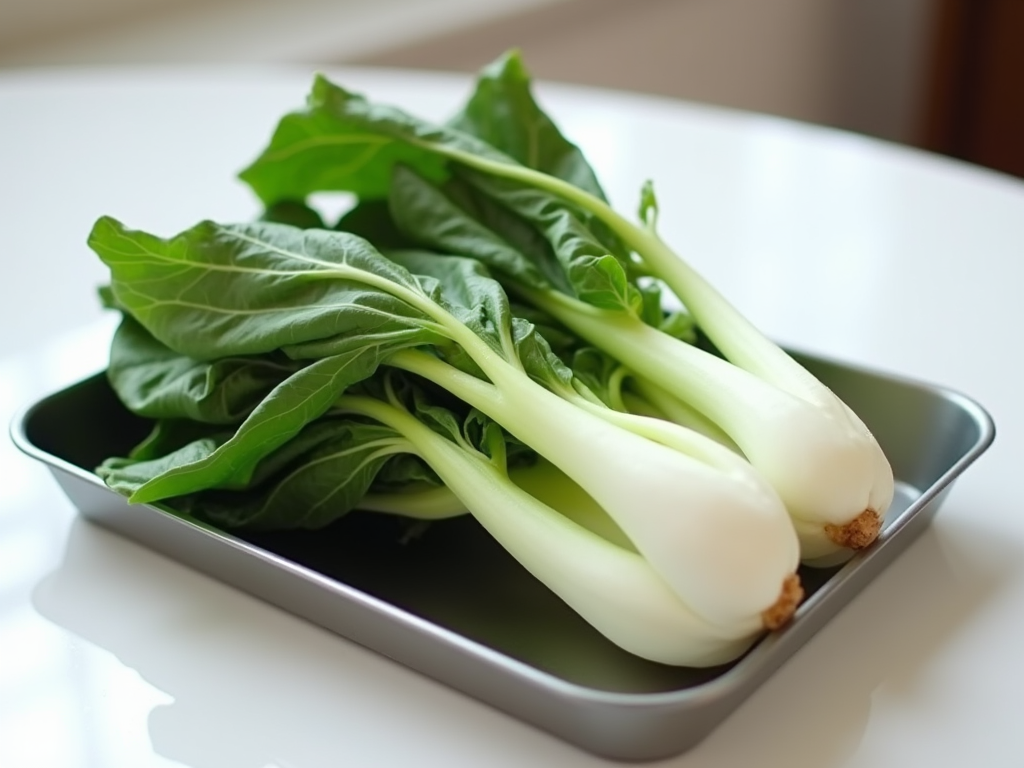 Fresh bok choy vegetable